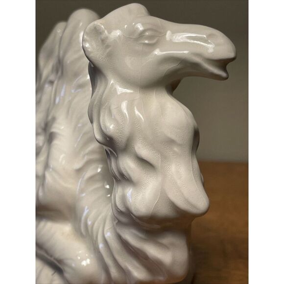 Vintage Atlantic Mold‎ Lot 1 PC Nativity Camel White Ceramic - Picture 6 of 9